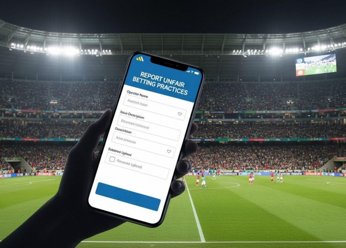 How to report unfair betting practices